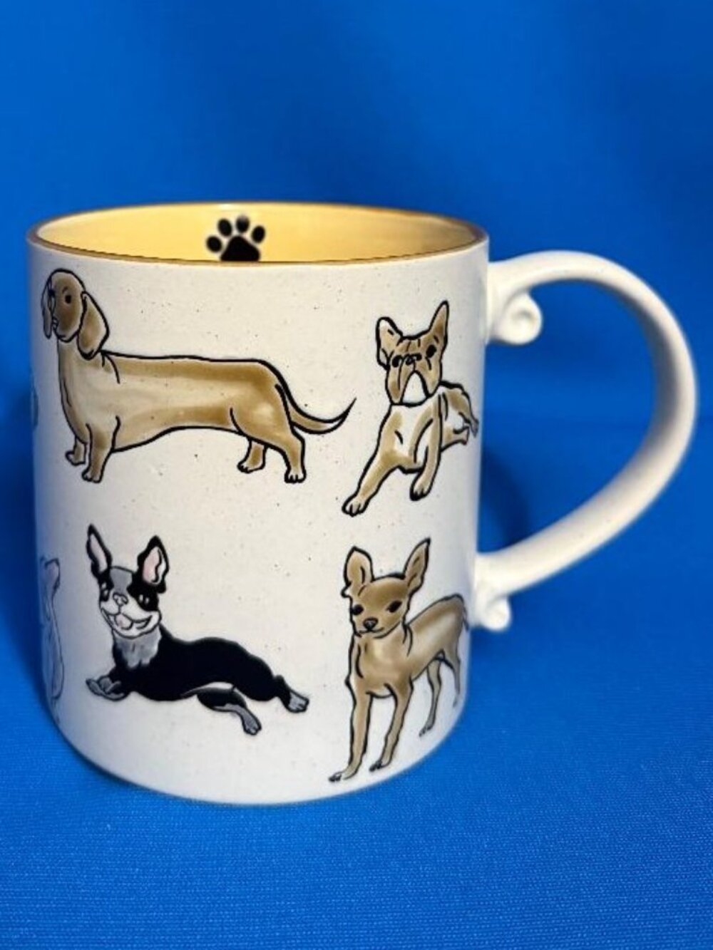 NEW FRENCH & ENGLISH BULLDOG / DACHSHUND CHIHUAHUA BOSTON TERRIER 21 OZ MUG CUP